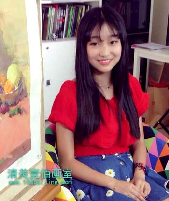 童昕婧怡 中央戏剧学院 北京清美壹佰画室学员