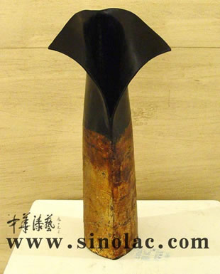 吴尚华 《第三季》漆艺 入选第二届现代工艺美术展(中华世纪坛) 当代漆艺 漆画 漆立体 大漆 清华大学美术学院 漆艺展 北皋国际艺术区 金盏国际艺术区