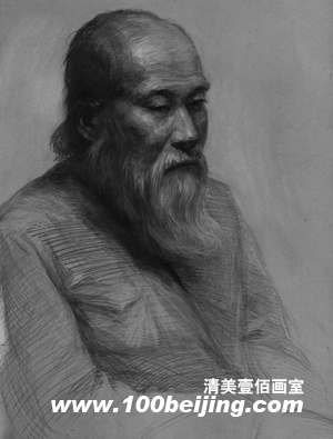 清美100（壹佰） 北京画室-清美壹佰-清美培训-素描